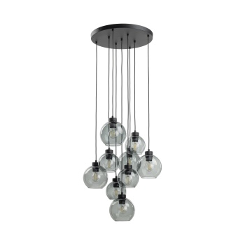 10208  CUBUS GRAPHITE LAMPA WISZĄCA 9 KOŁO