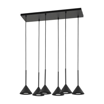 10306  CONO BLACK MINI LAMPA WISZACA 6
