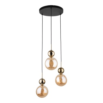 10898 SIA GOLD LAMPA WISZACA 3XG9