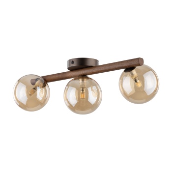 11093 ESTERA WOOD ORZECH AMBER LAELAMP 3XG9