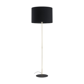 16029  UMBERTO BLACK GOLD LAMPA PODŁOGOWA 1