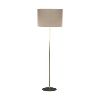 16035  UMBERTO LINEN GOLD LAMPA PODŁOGOWA 1