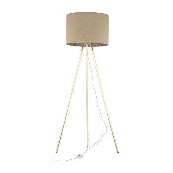 16036  UMBERTO LINEN GOLD LAMPA PODŁOGOWA 1