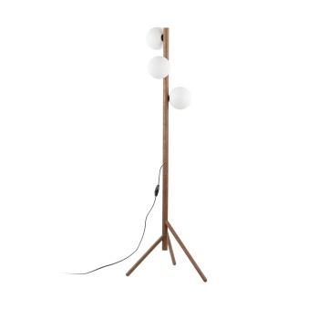 16045  ESTERA WOOD ORZECH LAMPA PODŁOGOWA 3