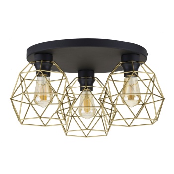 3458  GALAXY BLACK/GOLD 3