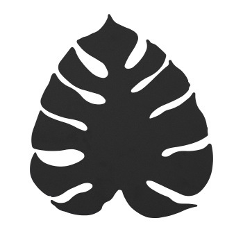 4666 MONSTERA BLACK