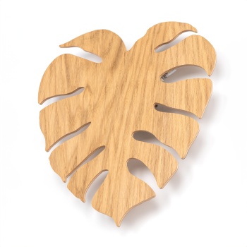5422  MONSTERA WOOD DĄB KINKIET 3 PŁ