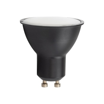 5588  ŻARÓWKA GU10 BLACK 5W WARM WHITE 3000 K