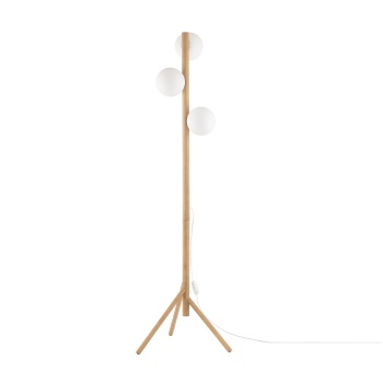 5809  ESTERA WOOD LAMPA PODŁOGOWA 3 PŁ
