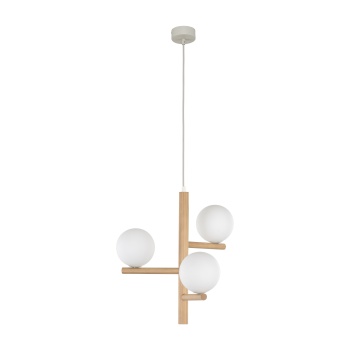 6799  ESTERA WOOD LAMPA WISZĄCA 3 PŁ