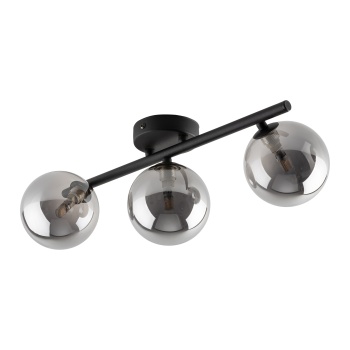 6855  ESTERA BLACK LAMPA SUFITOWA 3