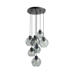 10207  CUBUS GRAPHITE LAMPA WISZĄCA 7 KOŁO