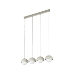 10213  BONO BEIGE LAMPA WISZĄCA 4 LISTWA