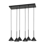 10306  CONO BLACK MINI LAMPA WISZACA 6