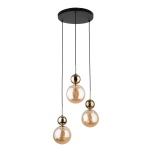 10898 SIA GOLD LAMPA WISZACA 3XG9
