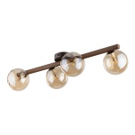 11094 ESTERA WOOD ORZECH AMBER LAELAMP 4XG9