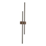 11406 FLASH NEW BROWN WOOD SEINALAMP 2 LED