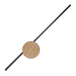 1441  JAVA II BLACK WOOD KINKIET 1 PŁ