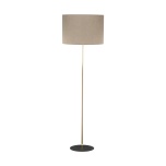 16035  UMBERTO LINEN GOLD LAMPA PODŁOGOWA 1