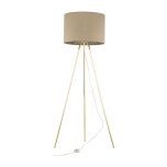 16036  UMBERTO LINEN GOLD LAMPA PODŁOGOWA 1