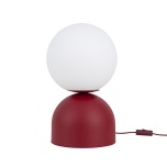 16217 MIKI BURGUND BIG ÖÖLAMP 1XE27