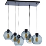 2833  CUBUS LAMPA WISZĄCA 6 PŁ GRAPHITE