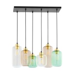 3328  MARCO GREEN LAMPA WISZĄCA 6 PŁ
