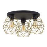 3458  GALAXY BLACK/GOLD 3