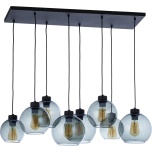 4113  CUBUS GRAPHITE LAMPA WISZĄCA 8 PŁ