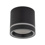4351  JET BLACK GX53 + ŻARÓWKA LED GX53 7W 4100 K