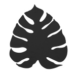 4666 MONSTERA BLACK