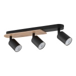 4675  COVER WOOD LAMPA SUFITOWA 3 PŁ