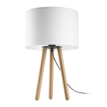 5290  TOKYO WHITE LAMPKA NOCNA 1 PŁ SOSNA POSTARZANA