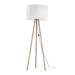 5299  TOKYO WHITE LAMPA PODŁOGOWA 1 PŁ SOSNA POSTARZANA