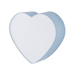 5924  HEART BLUE LAMPA SUFITOWA 2 PŁ