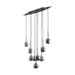 6148  ESTERA BLACK  LAMPA WISZĄCA 9