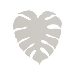 6436  MONSTERA XL BEIGE KINKIET 4  G_9