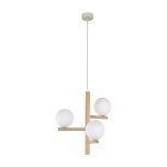 6799  ESTERA WOOD LAMPA WISZĄCA 3 PŁ