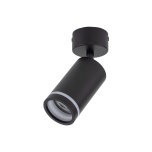 6910  JET BLACK 1xGU10