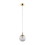 759  CADIX GOLD LAMPA WISZĄCA 1 PŁ