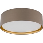 4399  BILBAO BEIGE/GOLD LAMPA SUFITOWA 4 PŁ 600