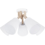 666  VAIO WHITE LAMPA SUFITOWA 5 PŁ.