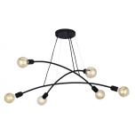 2724  HELIX BLACK LAMPA WISZĄCA 4