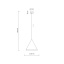 10008  CONO WHITE LAMPA WISZĄCA 1 M