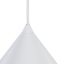 10010  CONO WHITE LAMPA WISZĄCA 1 XL