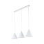 10011  CONO WHITE LAMPA WISZĄCA 3 LISTWA