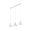 10011  CONO WHITE LAMPA WISZĄCA 3 LISTWA