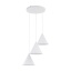 10012  CONO WHITE LAMPA WISZĄCA 3 KOŁO