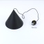 10057  CONO BLACK LAMPA WISZĄCA 1 L