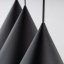 10060  CONO BLACK LAMPA WISZĄCA 3 L LISTWA